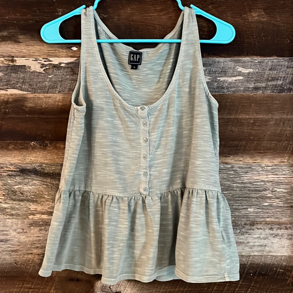 Light green tank top